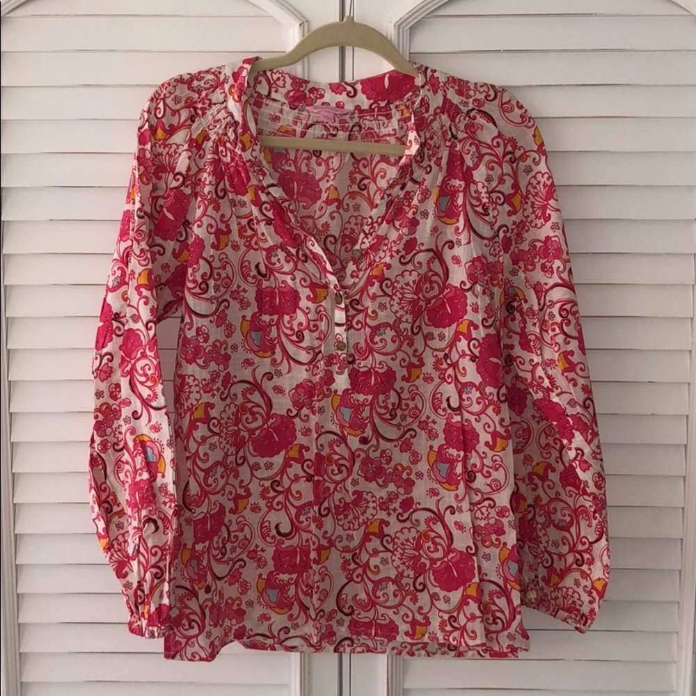 Lilly Pulitzer Elsa Tunic Top NWOT